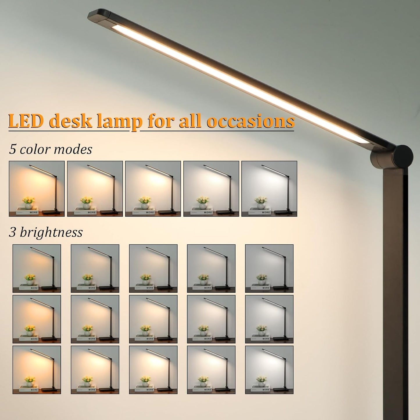 Foldable LED Desk Lamp