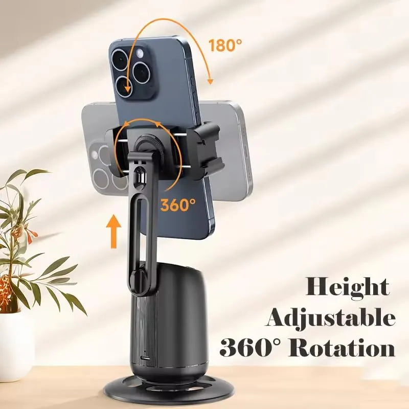 Face Tracking Phone selfie stick intelligent 360°rotation