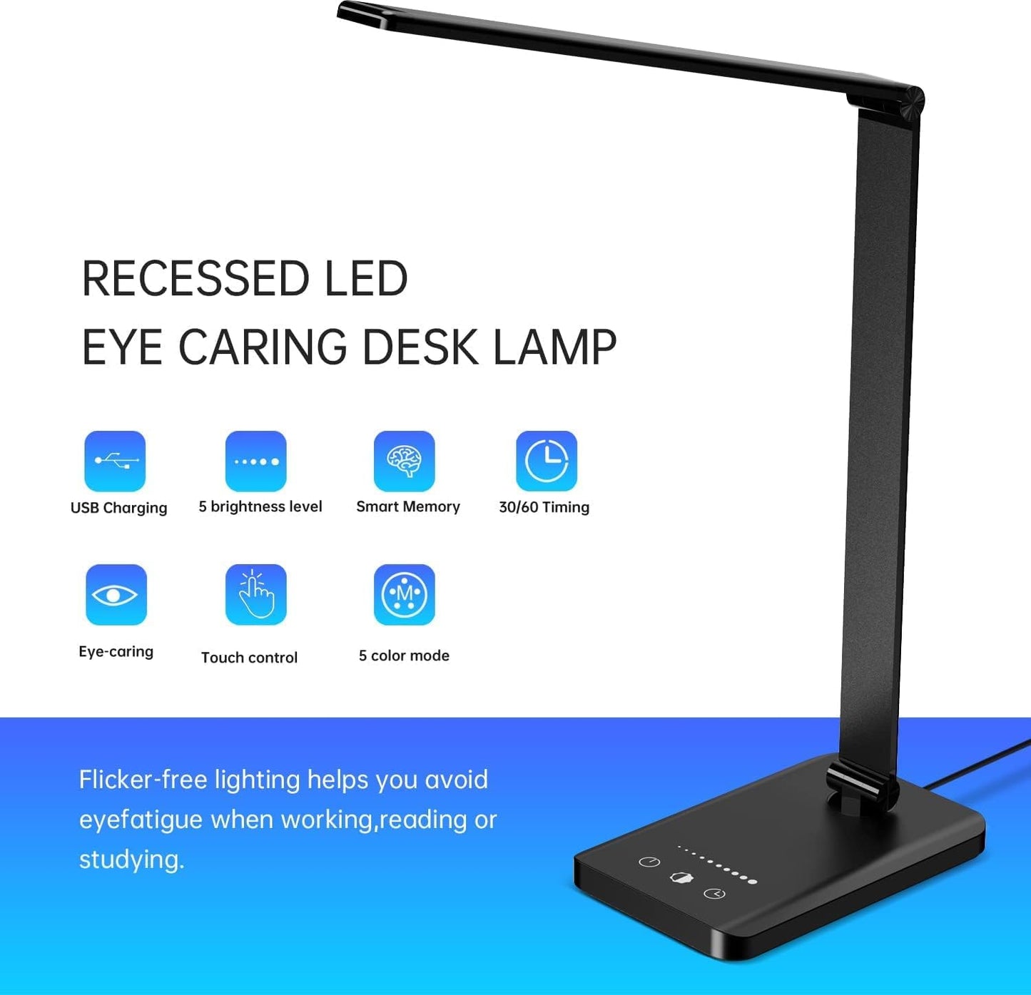 Foldable LED Desk Lamp