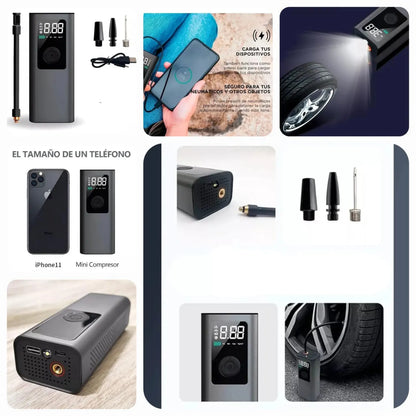 Rechargeable Mini Car Air Compressor