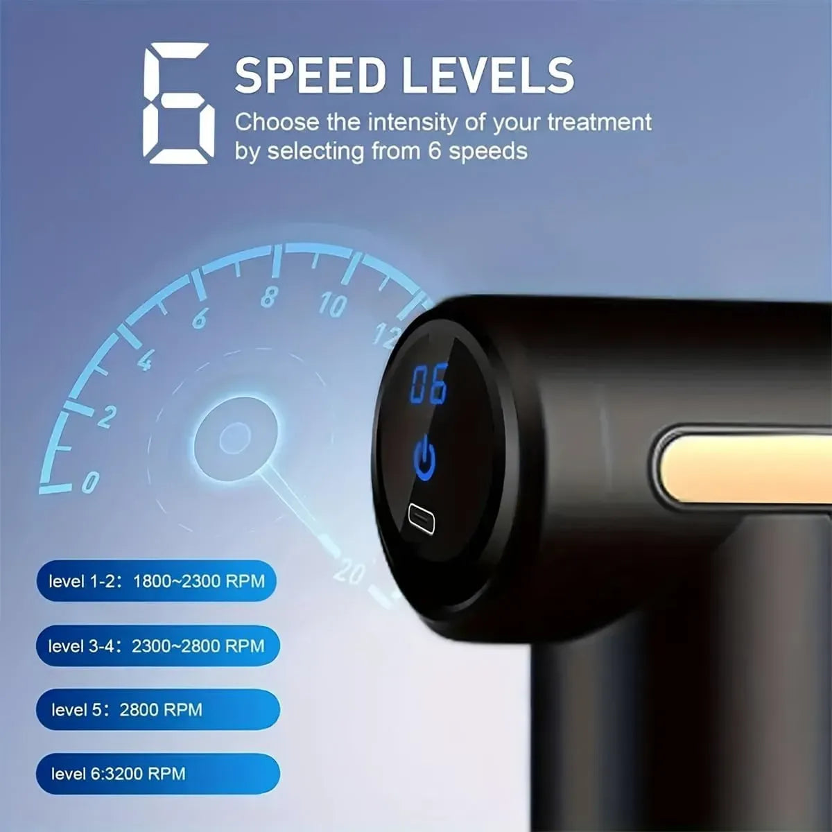 5 in 1 Massage Gun